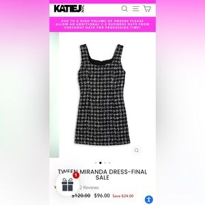KatieJNYC tweed dress and jacket